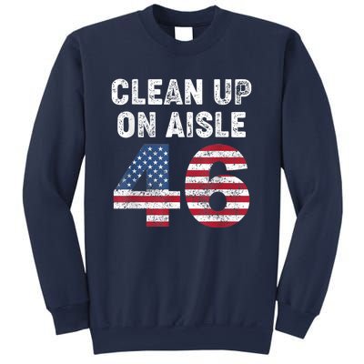 AntiBiden Clean Up On Aisle 46 Impeach Biden Sweatshirt