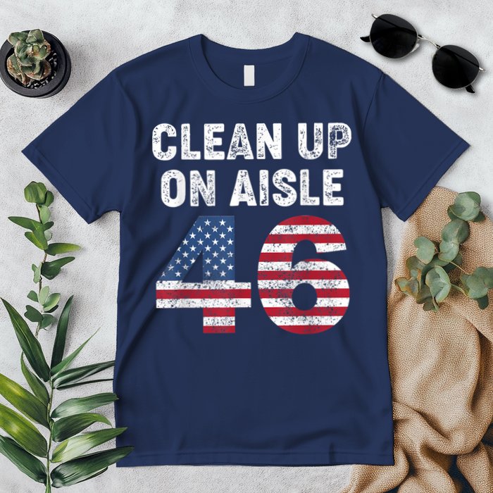 AntiBiden Clean Up On Aisle 46 Impeach Biden Premium T-Shirt