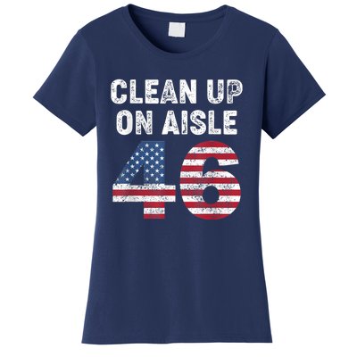 AntiBiden Clean Up On Aisle 46 Impeach Biden Women's T-Shirt