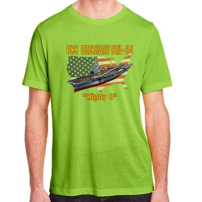 Aircraft Carrier Uss Oriskany Cva34 Veteran Day Father Day Gift Adult ChromaSoft Performance T-Shirt