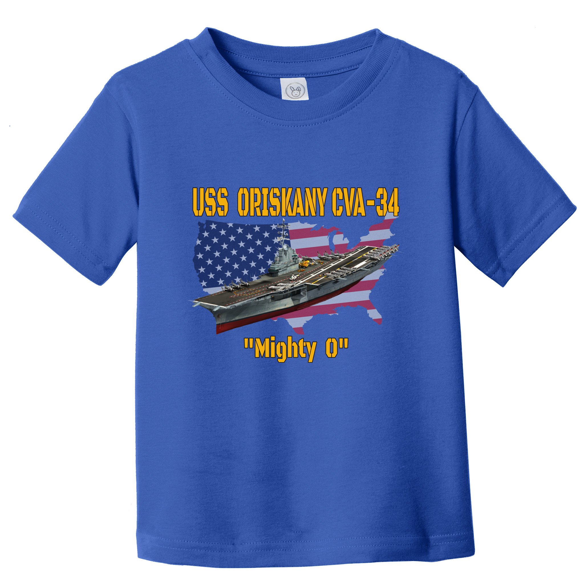 Aircraft Carrier Uss Oriskany Cva34 Veteran Day Father Day Gift Toddler T-Shirt