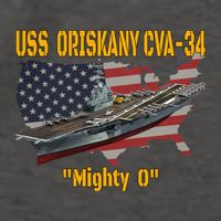 Aircraft Carrier Uss Oriskany Cva34 Veteran Day Father Day Gift Vector Backpack