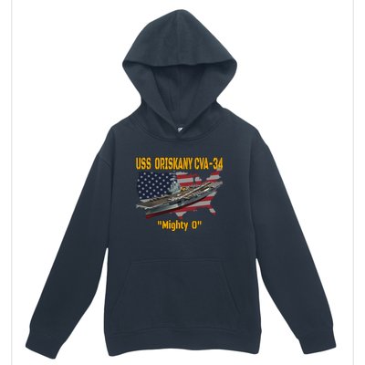 Aircraft Carrier Uss Oriskany Cva34 Veteran Day Father Day Gift Urban Pullover Hoodie