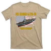 Aircraft Carrier USS ShangriLa CVA38 Veteran Father Day T-Shirt