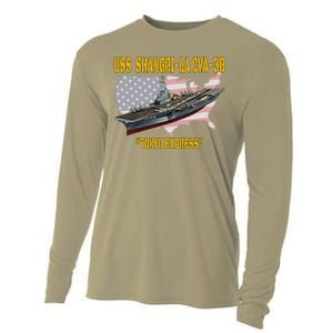 Aircraft Carrier USS ShangriLa CVA38 Veteran Father Day Cooling Performance Long Sleeve Crew