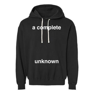 A Complete Unknown..01 Garment-Dyed Fleece Hoodie