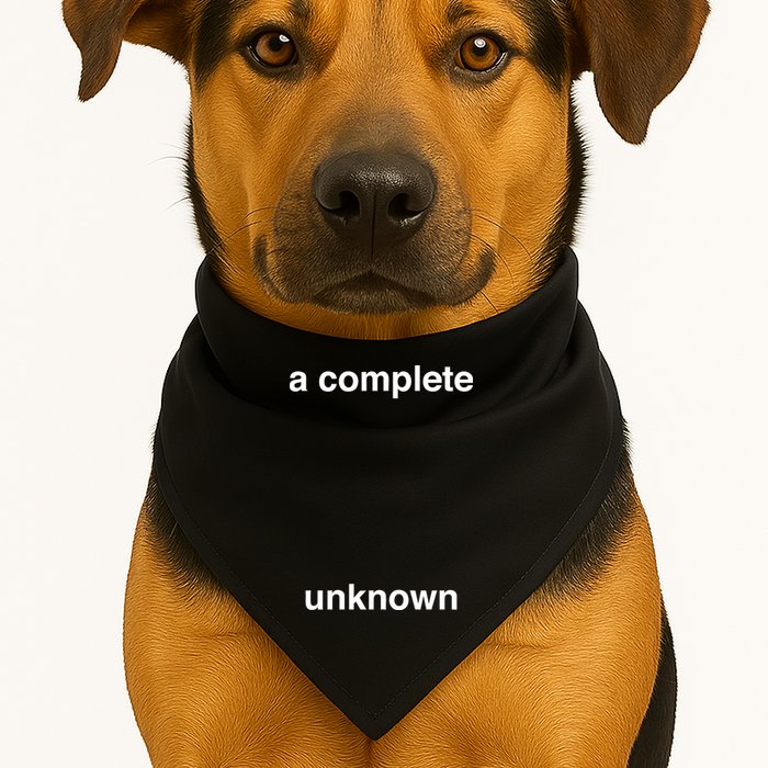 A Complete Unknown..01 USA-Made Doggie Bandana