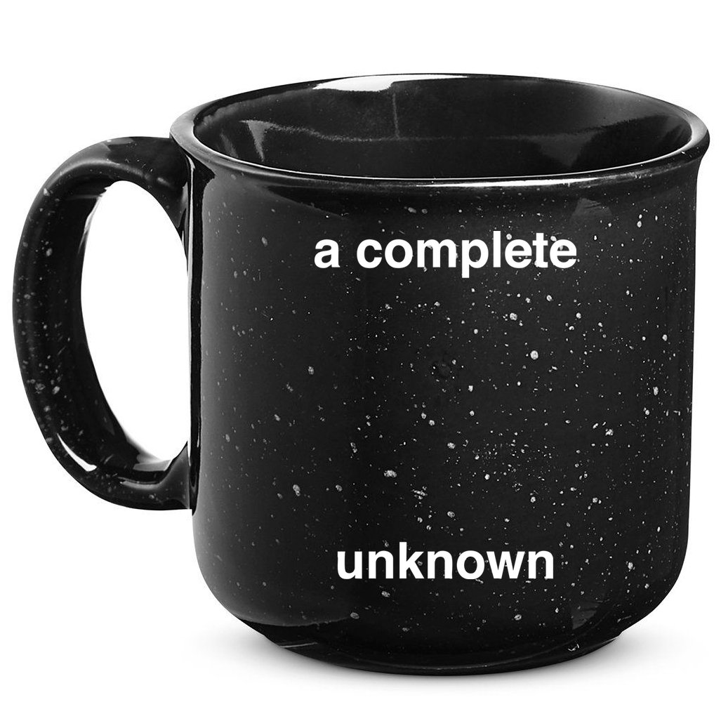 A Complete Unknown..01 15oz Campfire Ceramic Mug