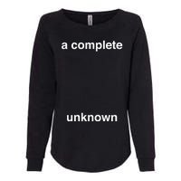 A Complete Unknown..01 Womens California Wash Sweatshirt