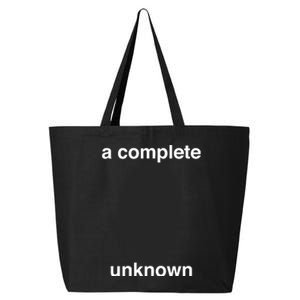 A Complete Unknown..01 25L Jumbo Tote