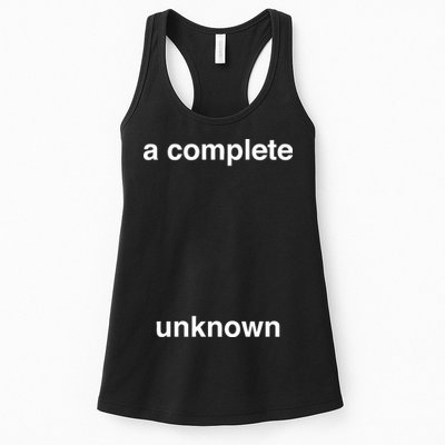A Complete Unknown..01 Womens Tank Top