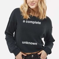 A Complete Unknown..01 Cropped Pullover Crew