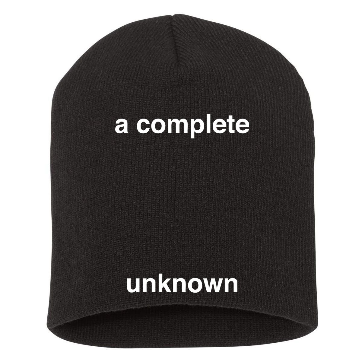 A Complete Unknown..01 Short Acrylic Beanie