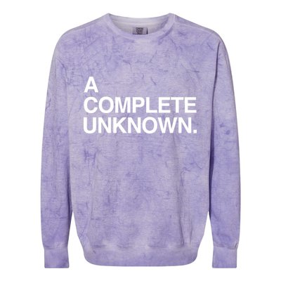 A Complete Unknown Colorblast Crewneck Sweatshirt