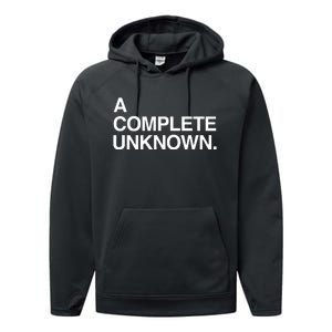 A Complete Unknown Performance Fleece Hoodie