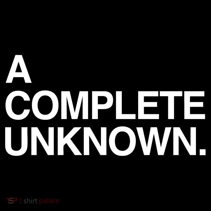 A Complete Unknown Button