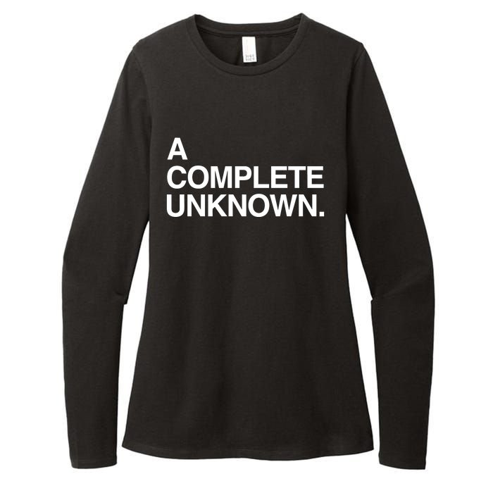 A Complete Unknown Womens CVC Long Sleeve Shirt