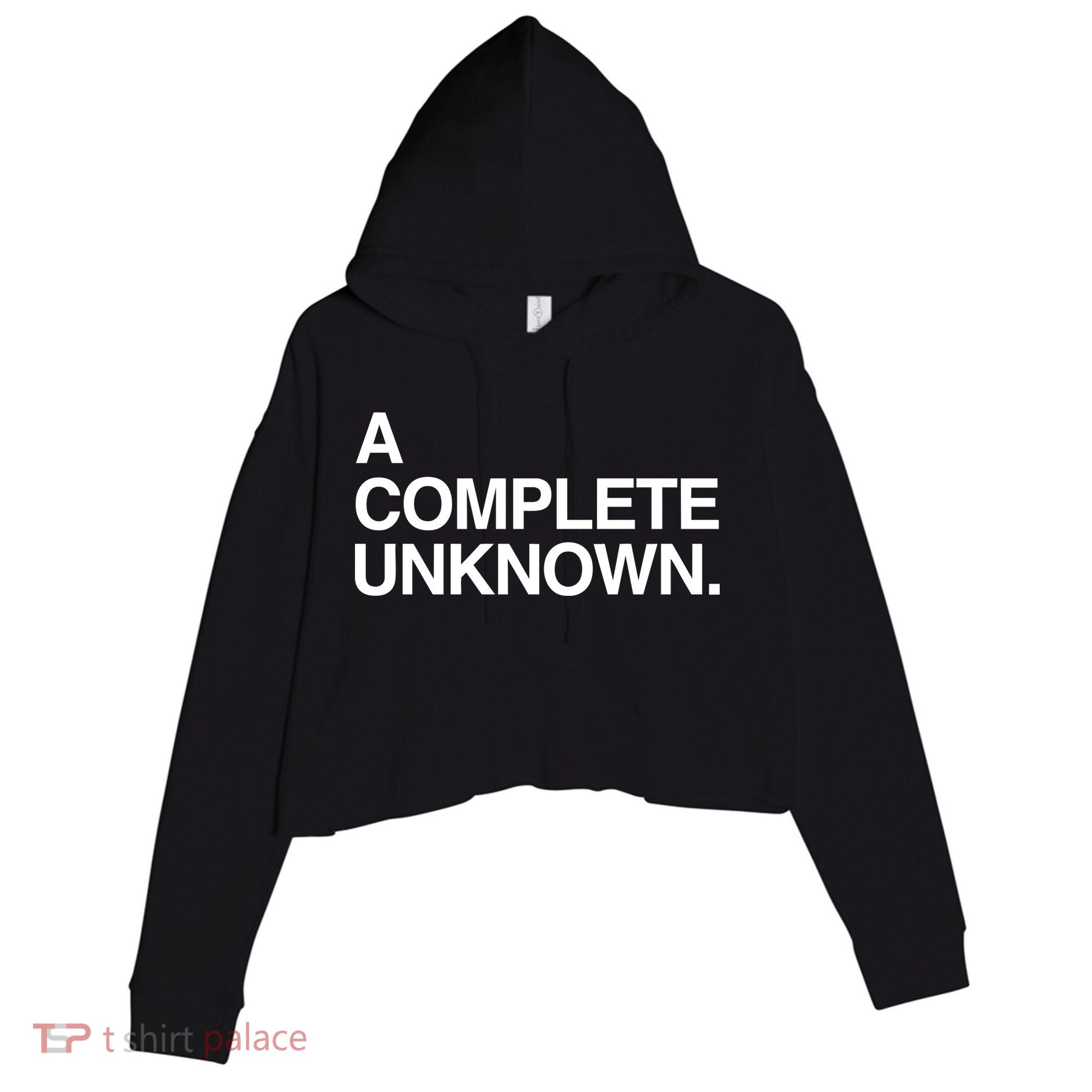 A Complete Unknown Crop Fleece Hoodie