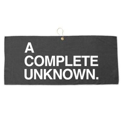 A Complete Unknown Large Microfiber Waffle Golf Towel