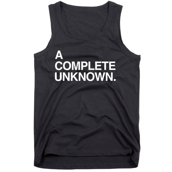 A Complete Unknown Tank Top