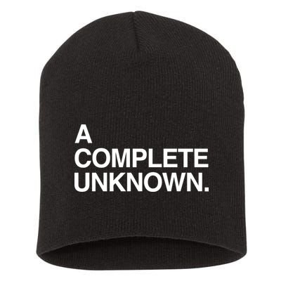 A Complete Unknown Short Acrylic Beanie