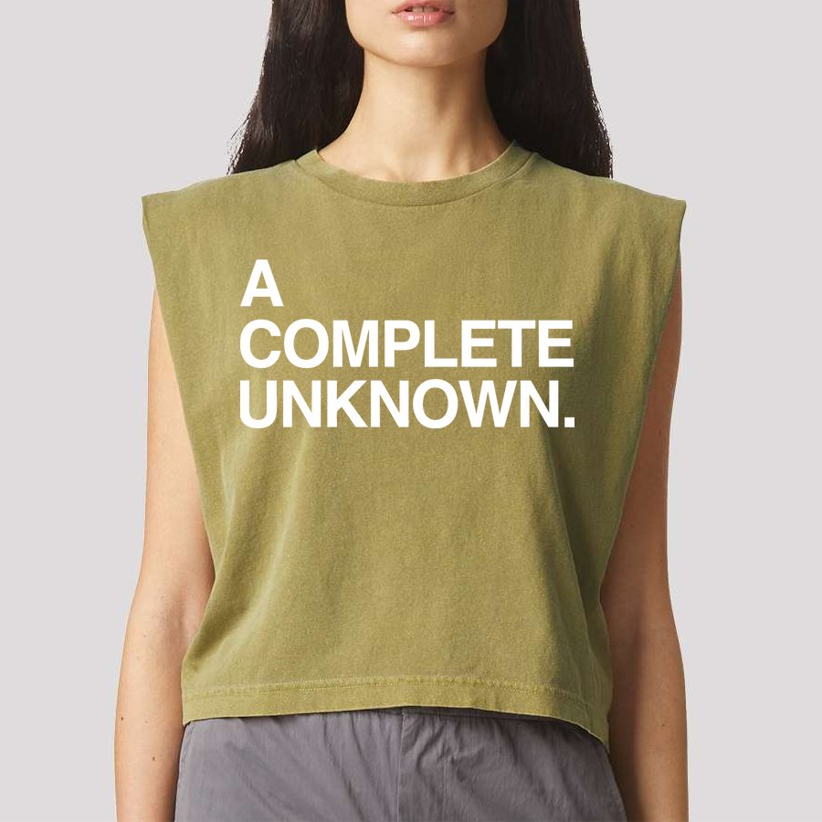 A Complete Unknown Garment-Dyed Women's Muscle Tee