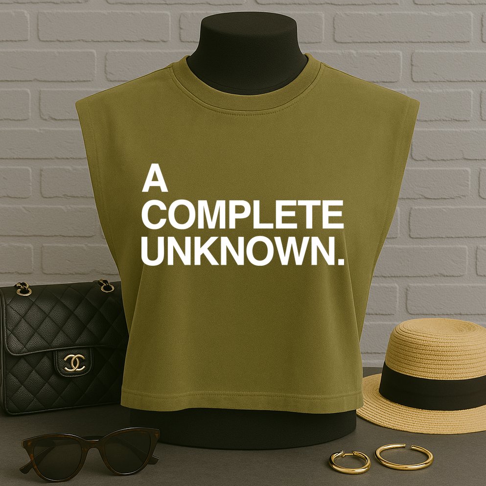 A Complete Unknown Garment-Dyed Women's Muscle Tee