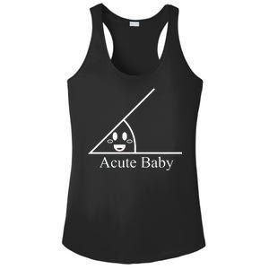 Acute Baby Funny Math Ladies PosiCharge Competitor Racerback Tank