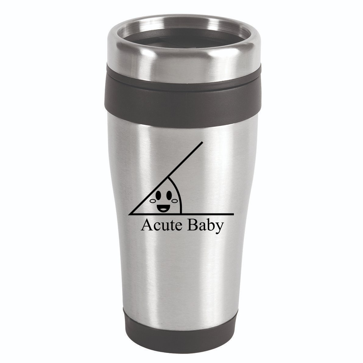 Acute Baby Funny Math 16oz Travel Tumbler
