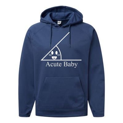 Acute Baby Funny Math Performance Fleece Hoodie