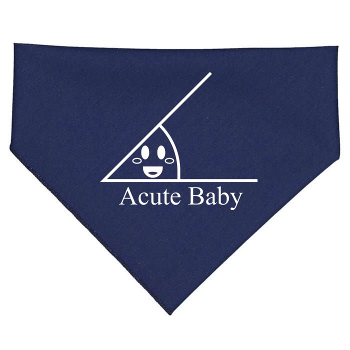 Acute Baby Funny Math USA-Made Doggie Bandana