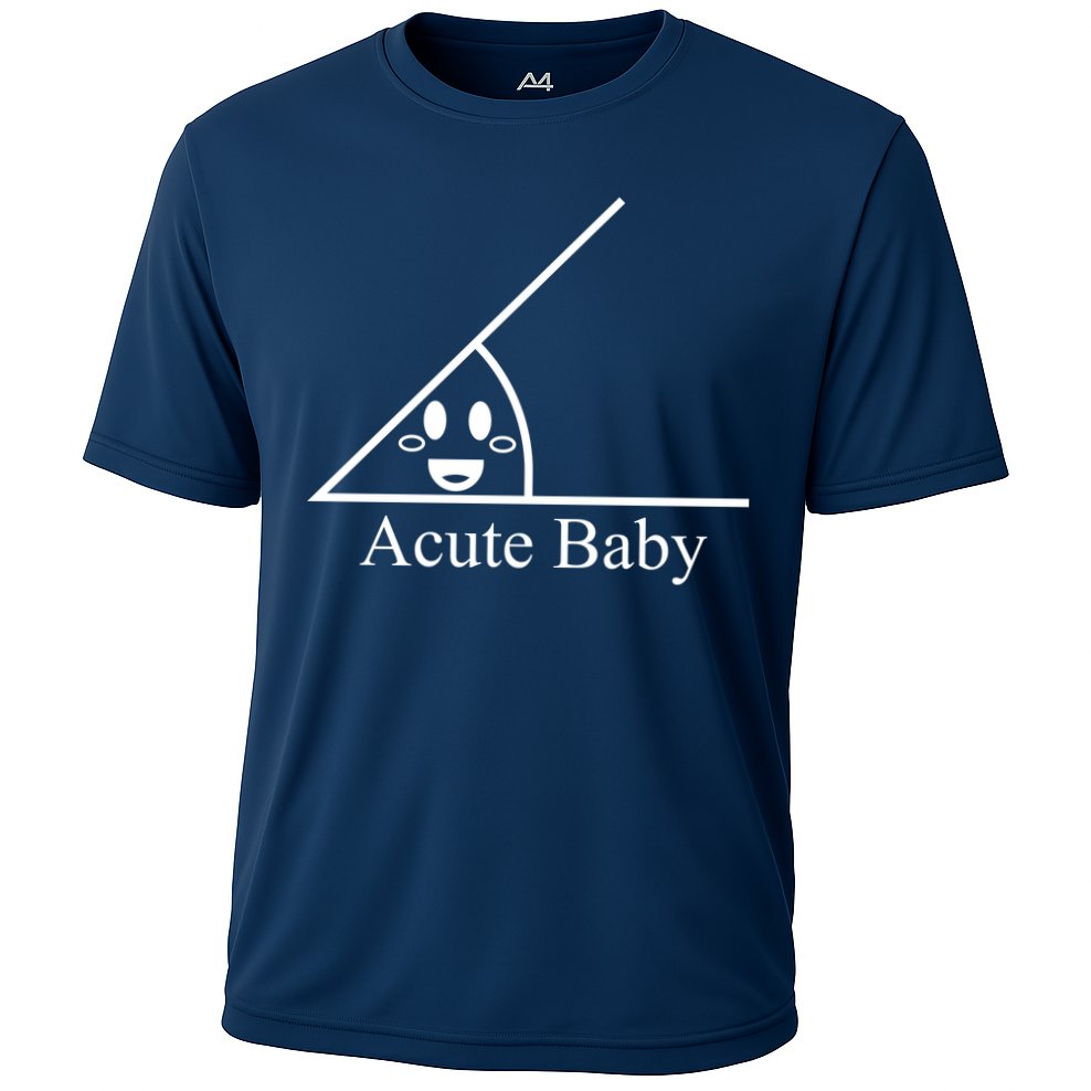 Acute Baby Funny Math Cooling Performance Crew T-Shirt