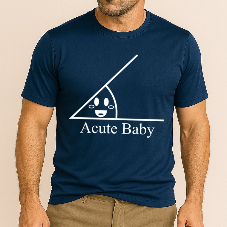 Acute Baby Funny Math Cooling Performance Crew T-Shirt