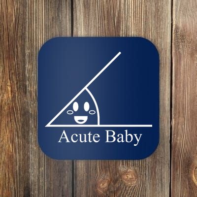 Acute Baby Funny Math Coaster