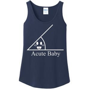 Acute Baby Funny Math Ladies Essential Tank