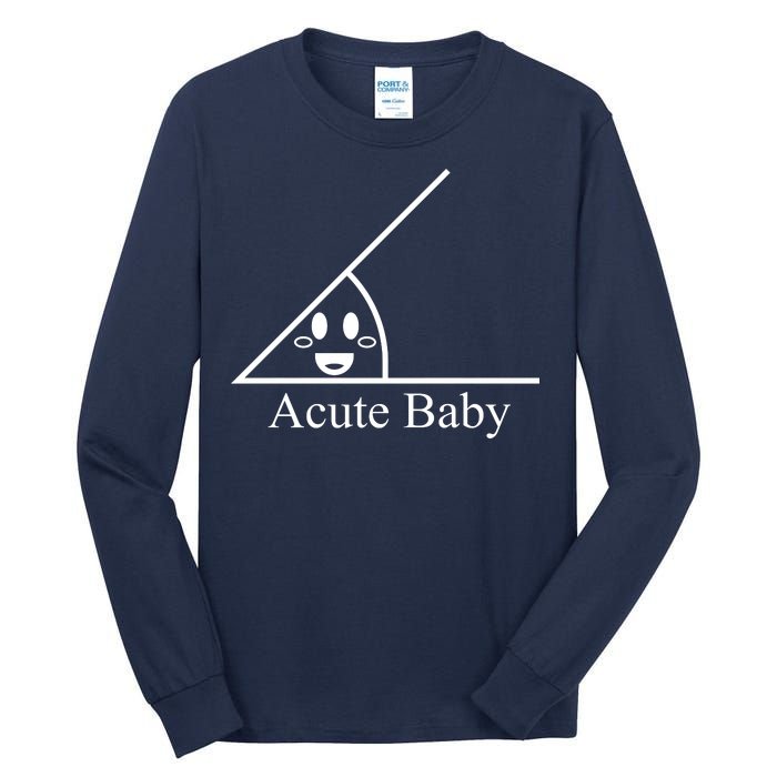 Acute Baby Funny Math Tall Long Sleeve T-Shirt