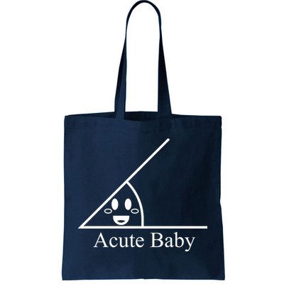 Acute Baby Funny Math Tote Bag