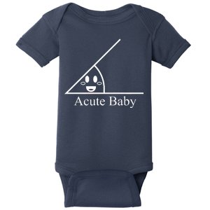 Acute Baby Funny Math Baby Bodysuit