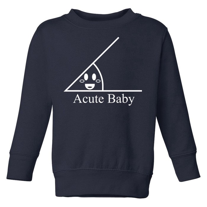 Acute Baby Funny Math Toddler Sweatshirt