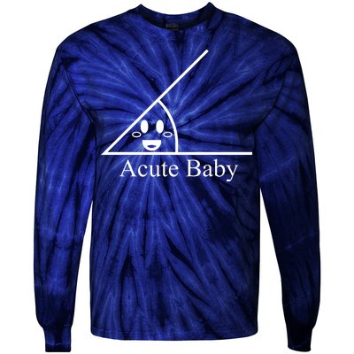 Acute Baby Funny Math Tie-Dye Long Sleeve Shirt