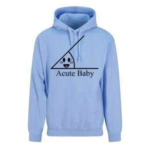 Acute Baby Funny Math Unisex Surf Hoodie