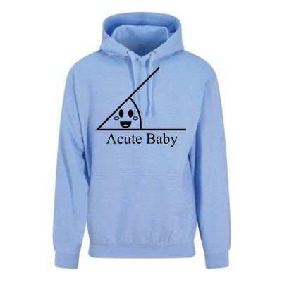 Acute Baby Funny Math Unisex Surf Hoodie