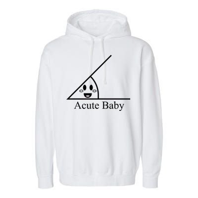 Acute Baby Funny Math Garment-Dyed Fleece Hoodie