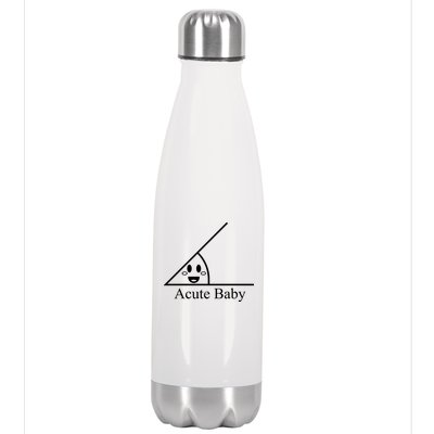 Acute Baby Funny Math Stainless Steel Insulated Water Bottle