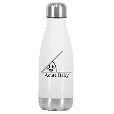 Acute Baby Funny Math Stainless Steel Insulated Water Bottle