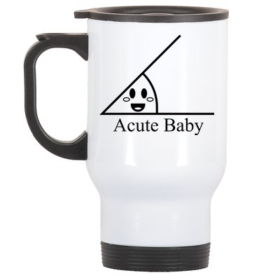 Acute Baby Funny Math Stainless Steel Travel Mug