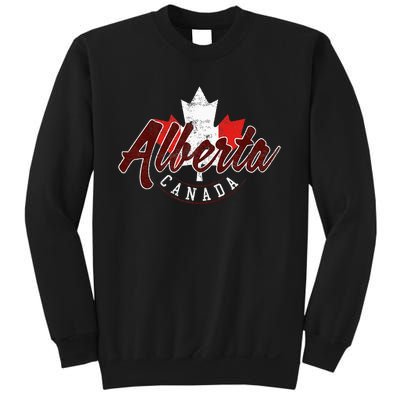 Alberta Canada Vintage Canadian Province Sweatshirt