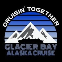 Alaska Cruise Vacation Glacier Bay Cruisin Together Souvenir Funny Gift Cooling Performance Crew T-Shirt