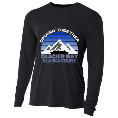 Alaska Cruise Vacation Glacier Bay Cruisin Together Souvenir Funny Gift Cooling Performance Long Sleeve Crew