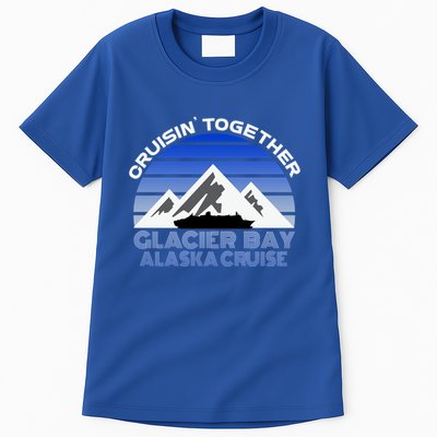 Alaska Cruise Vacation Glacier Bay Cruisin Together Souvenir Funny Gift Tall T-Shirt